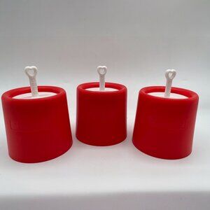 Set of 3 ZOKU Individual Character Ice Pop Popsicle Molds Bunny Frog Owl